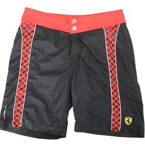Ferrari Sports Multi-Color Swimming Shorts 9/10 Years
